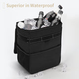 HOTOR Leakproof Compact Car Trash Can (137)